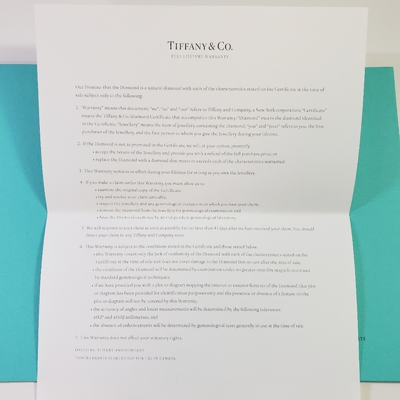 0.18 CT Tiffany & Co Diamond Harmony Ring - Picture 9 of 12